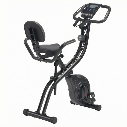 Folding exercise bike lcd - folding,