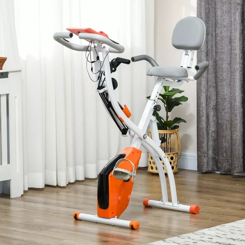 Upright exercise bike - 2-in-1,