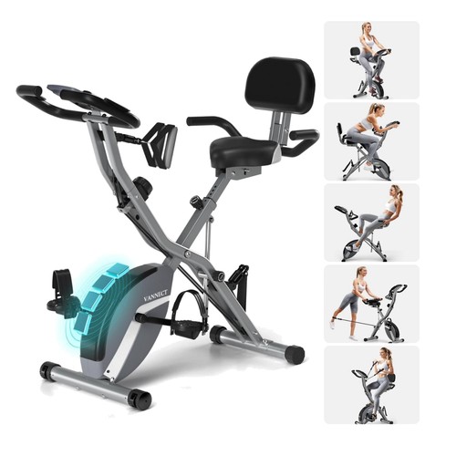 Foldable exercise bike with - exercise,