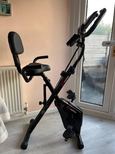 Foldable exercise bike - exercise,