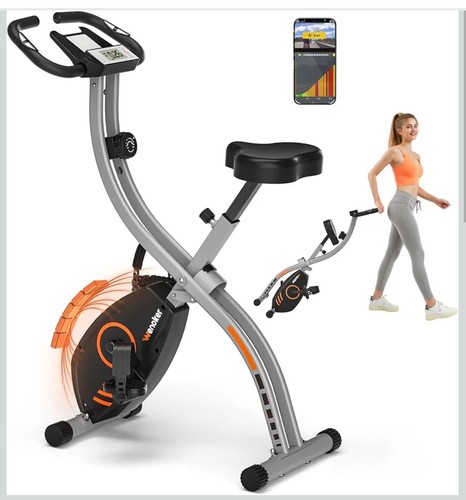 Exercise bike foldable with - exercise,