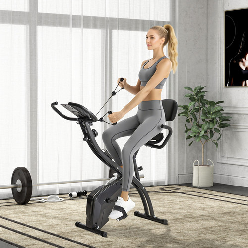 Folding exercise bike - folding,