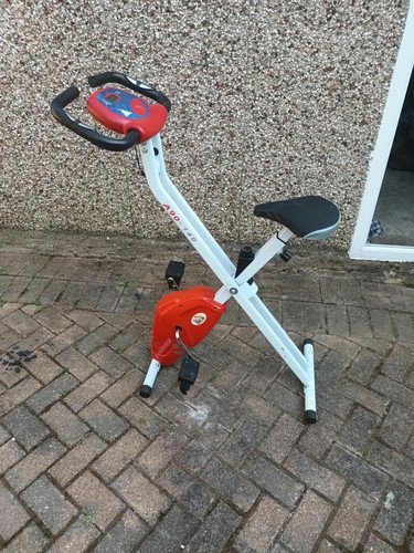 Folding exercise bike - exercise, used